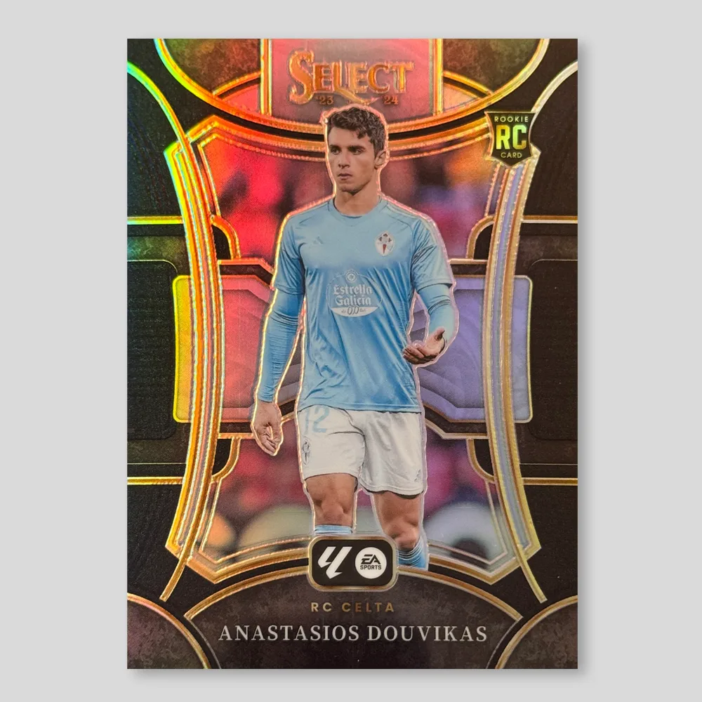 2023 Panini Select La Liga Anastasios Douvikas Black, Raw
